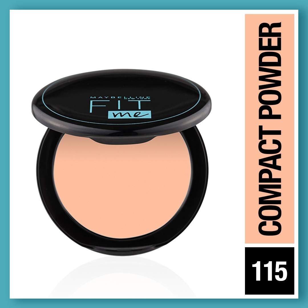 2-in-1 Makeup Deal – Maybelline New York Fit Me, Liquid Foundation & Face Powder Combo For Smooth, Flawless Finish – Ivory Shade (115) - Cartiva7
