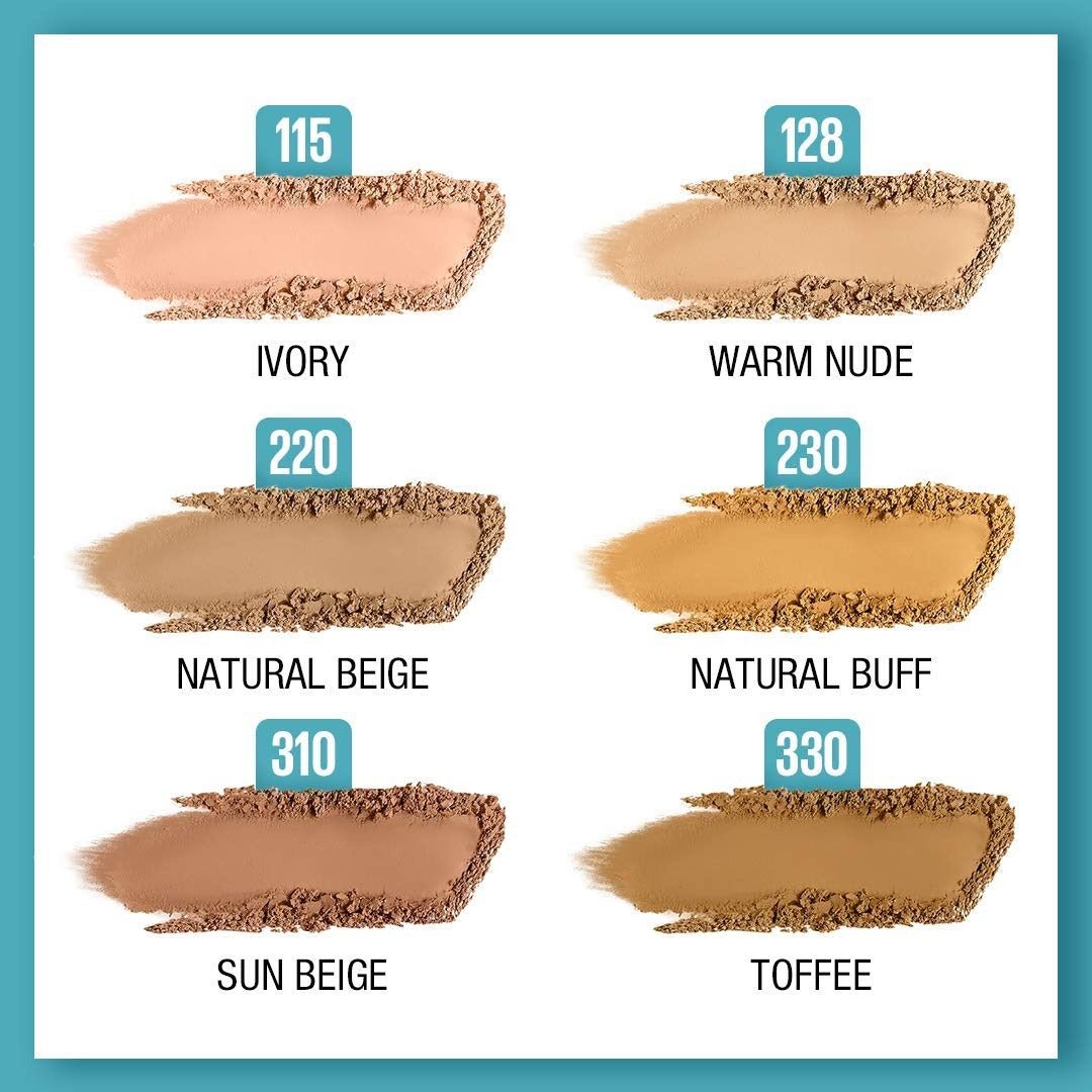 2-in-1 Makeup Deal – Maybelline New York Fit Me, Liquid Foundation & Face Powder Combo For Smooth, Flawless Finish – Ivory Shade (115) - Cartiva7