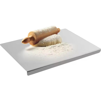 Stainless Steel Chopping Board Double Panel Cutting Board Vegetable Fruit Meat Dough Baking Chopping Board Kitchenware - Cartiva7