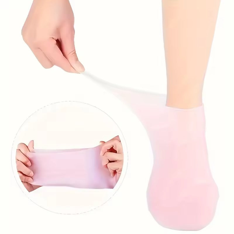 Silicone Jelly Socks Gel Moisturizing Socks Foot Care Protector - Cartiva7