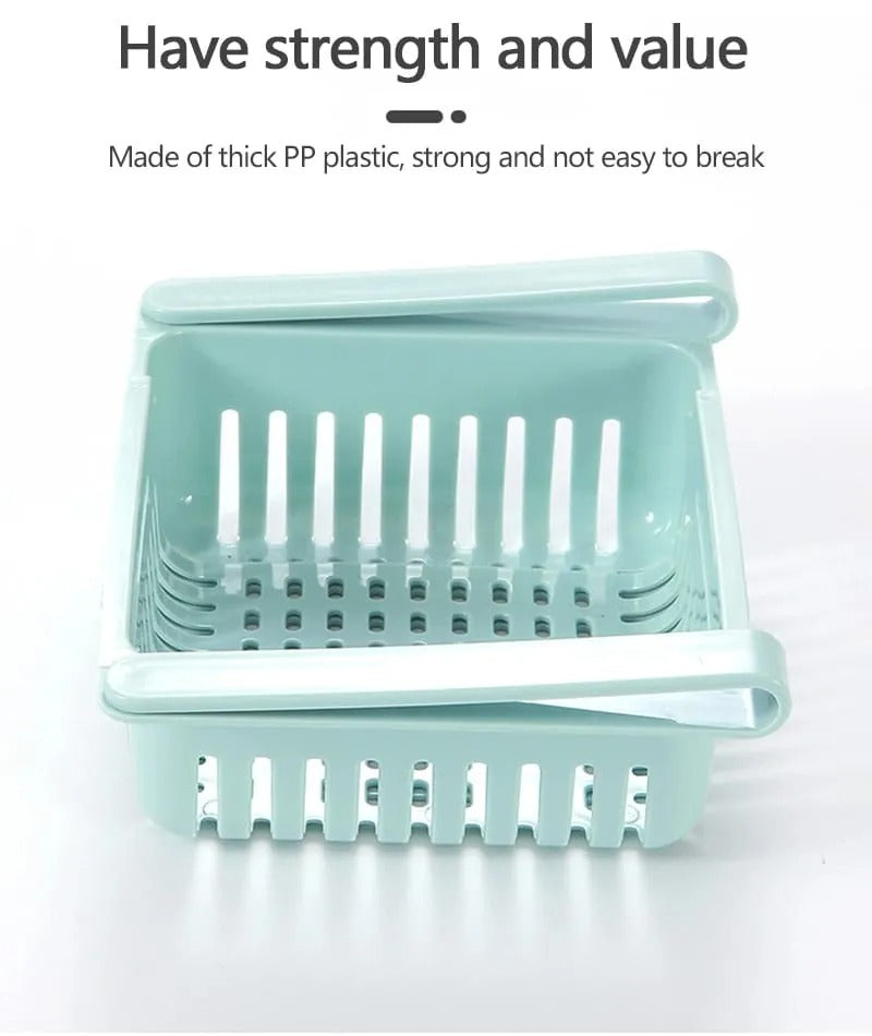 Adjustable Fridge Storage Basket - Cartiva7