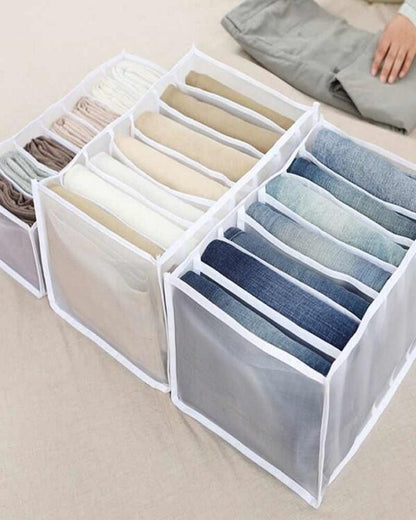 7 Grids Washable Wardrobe Clothes Organizer - Cartiva7