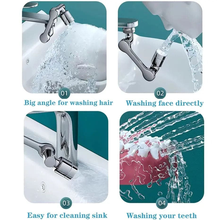 Universal 1440° Rotation Faucet Sprayer Head Extension - Cartiva7