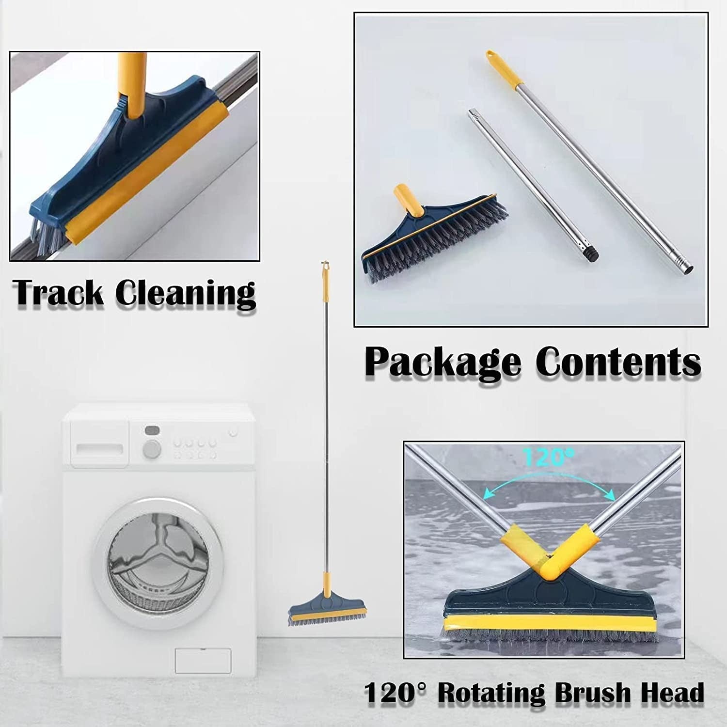 3 In 1 Floor Cleaning Brush - Cartiva7