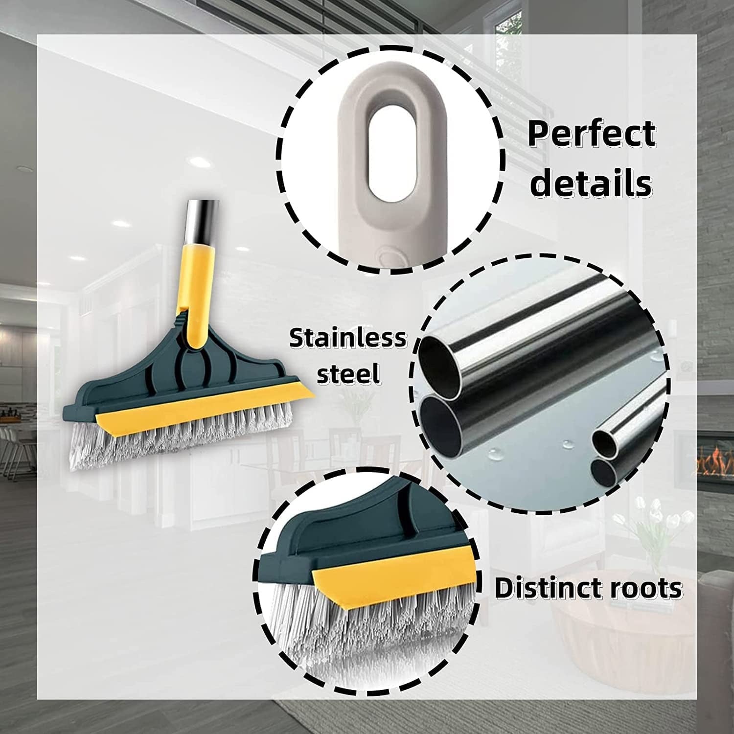 3 In 1 Floor Cleaning Brush - Cartiva7
