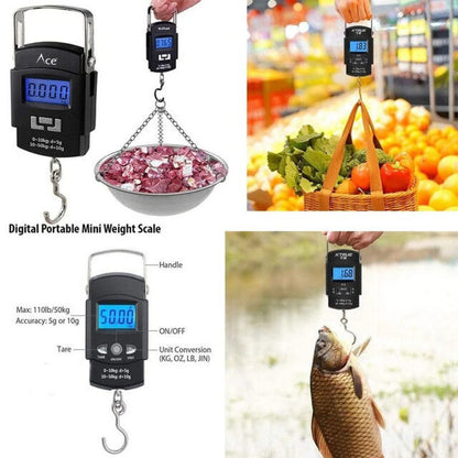 Portable Mini Electronic Weight Scale - Cartiva7