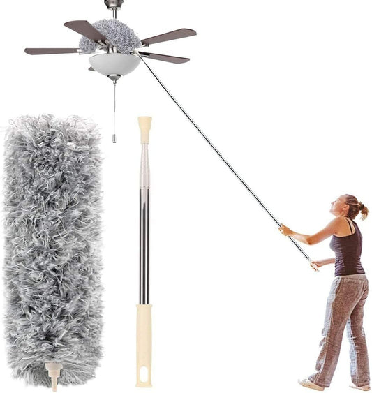 Microfiber Duster Extendable up-to 8 feet - Cartiva7
