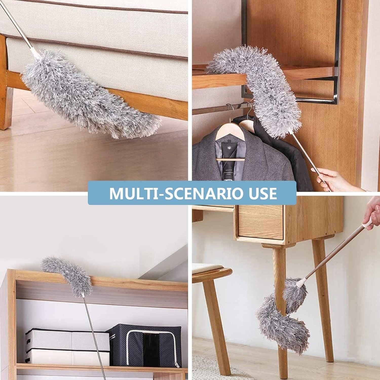 Microfiber Duster Extendable up-to 8 feet - Cartiva7