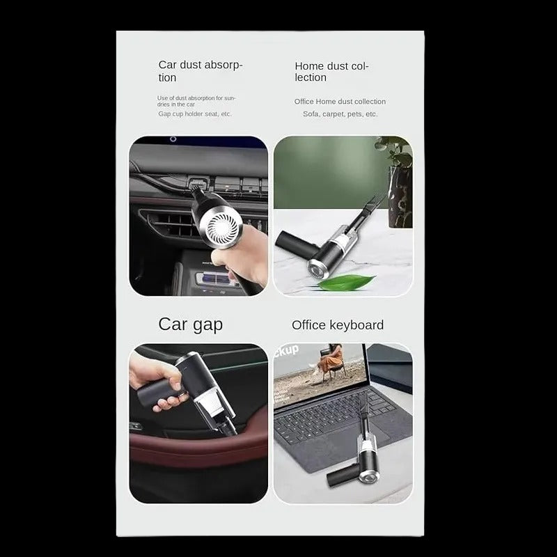 3 In 1 Portable Wireless Vacuum Cleaner For Car and Home - Cartiva7