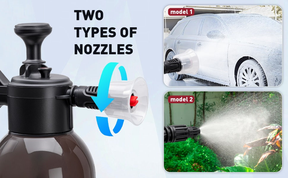 Hand Pump Foam Car Wash Sprayer - Cartiva7