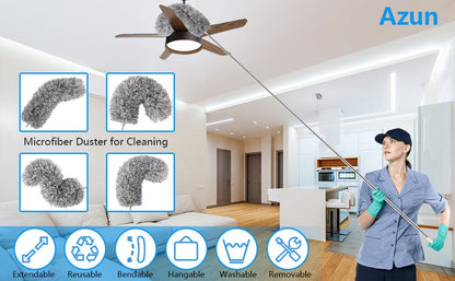 Microfiber Duster Extendable up-to 8 feet - Cartiva7
