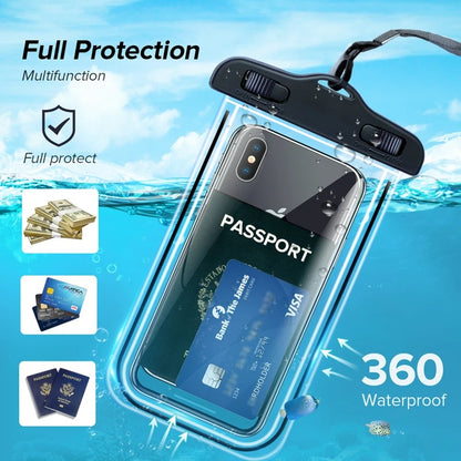 Universal Mobile Phone Transparent Waterproof Bag - Cartiva7