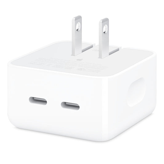 Apple Official 35W Dual USB-C Port Compact Power Adapter - Cartiva7
