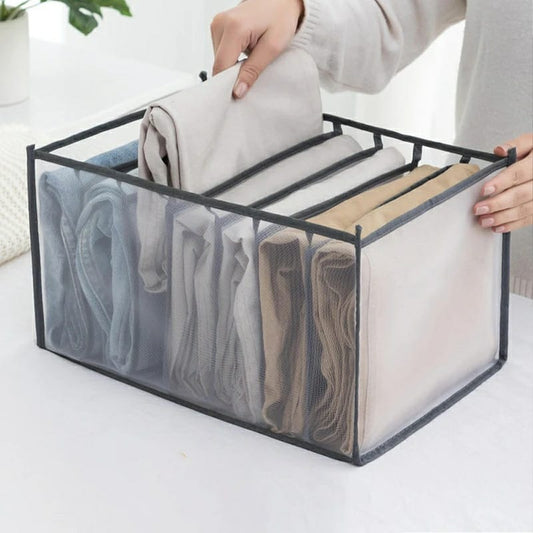 7 Grids Washable Wardrobe Clothes Organizer - Cartiva7