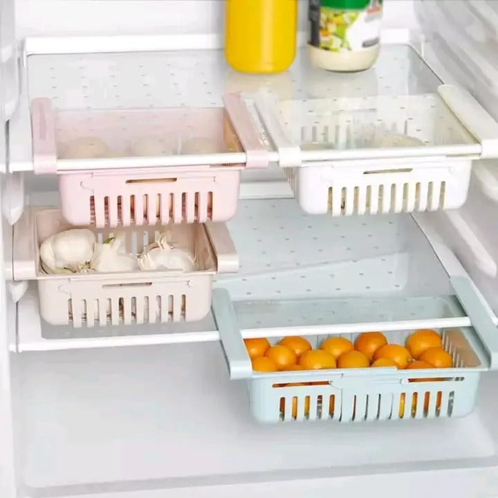Adjustable Fridge Storage Basket - Cartiva7