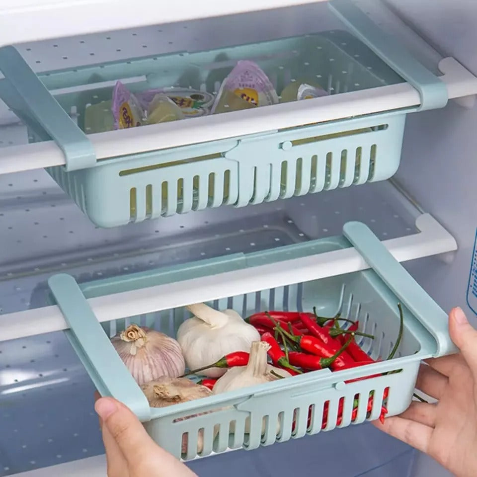Adjustable Fridge Storage Basket - Cartiva7