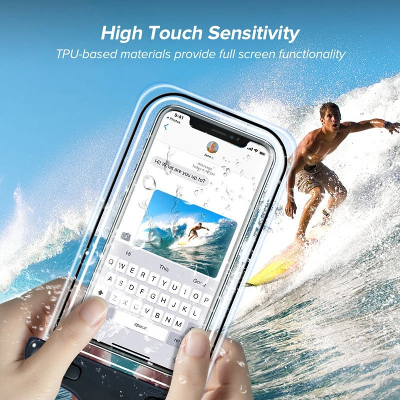 Universal Mobile Phone Transparent Waterproof Bag - Cartiva7