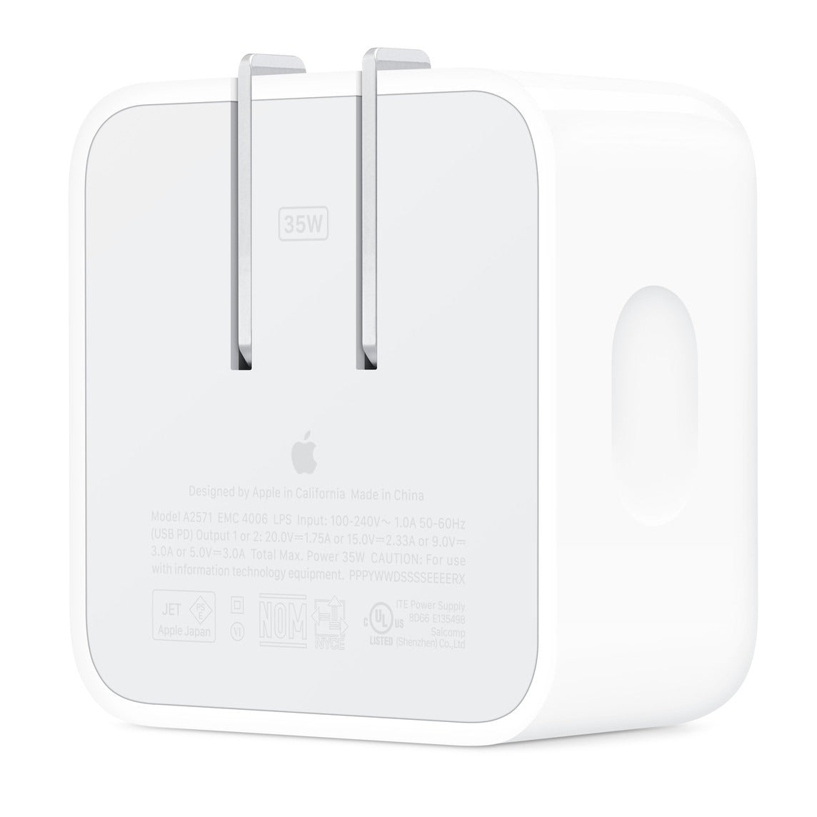 Apple Official 35W Dual USB-C Port Compact Power Adapter - Cartiva7
